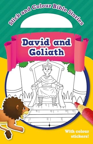 David and goliath with - and, colour