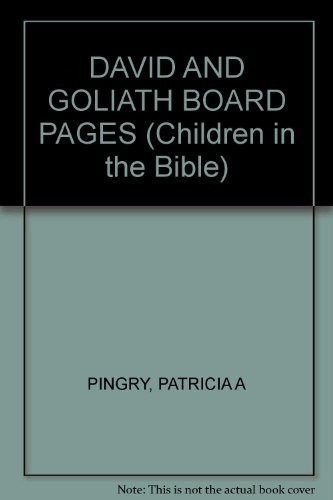 David and goliath - david, board