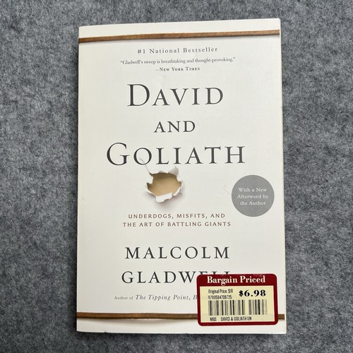 David and goliath - by, malcolm