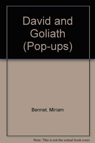 David and goliath - david, (pop-ups