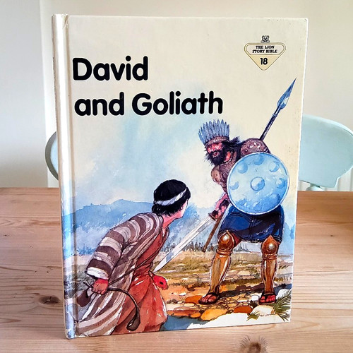 Lion david and goliath - david,